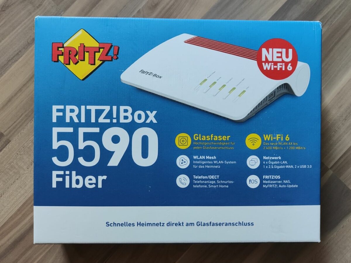 Fritzbox 5590 Fiber (Karton)